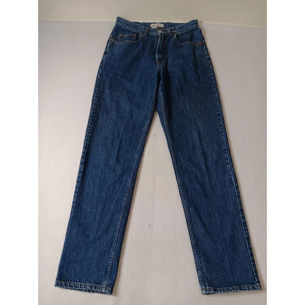 Banana Republic Rugged Jeans Mens 32x34 Blue Stone Wash Classic Straight Denim‎
